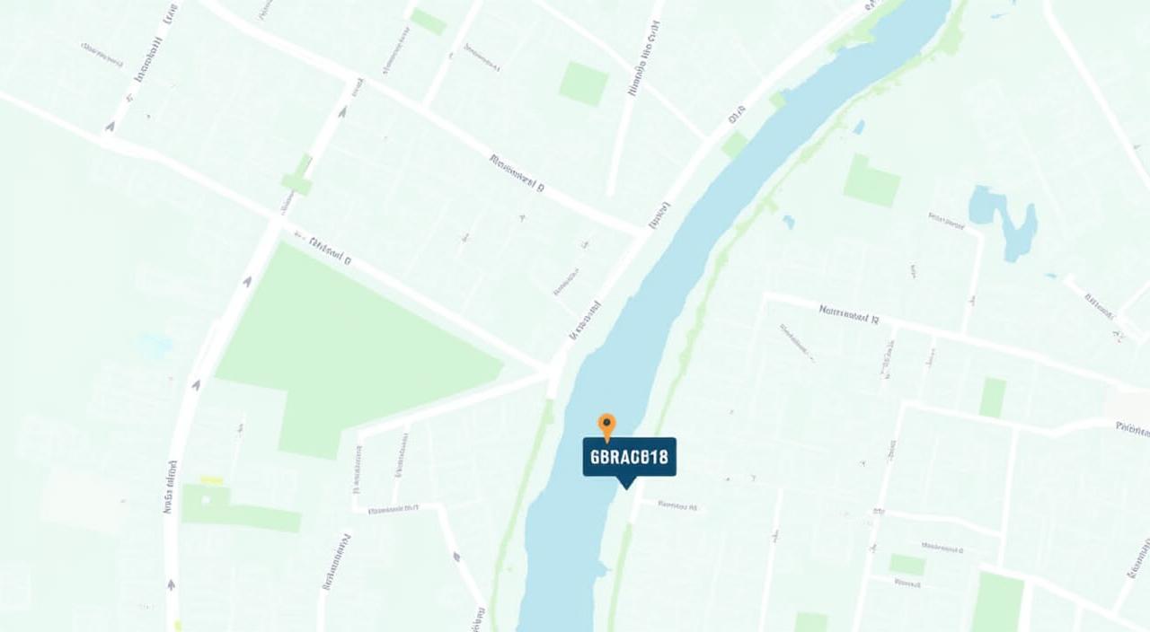 Kaart van Maastricht met Koude Stijl locatie aangegeven